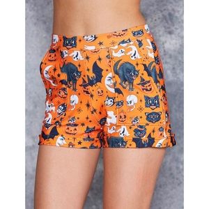 Blackmilk Halloween shorts